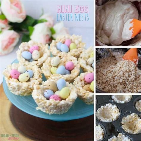 12 incredible sugar free low carb desserts for easter No-Bake Mini Egg Easter Nests ⋆ Sugar, Spice and Glitter | Easter dessert, Fun easter dessert ...