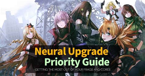 Per wiki policy, spoilers off applies here and all spoilers are unmarked. Neural Upgrade Priority Guide | Girls Frontline Wiki - GamePress