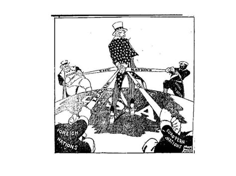 Treaty Of Versailles Political Cartoons