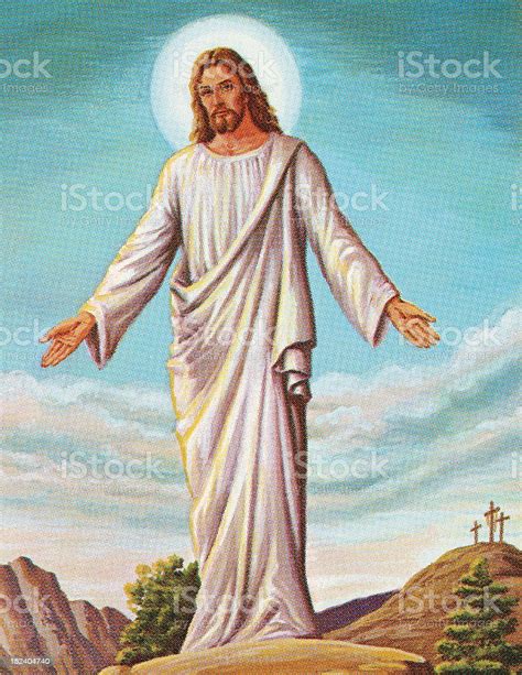 Resurrected Jesus Stock Illustration Download Image Now Istock
