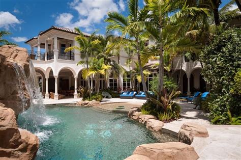 This Nearly 35000 Square Foot Home In Boca Raton Fla Is Going For