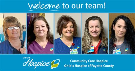 New Staff Members Join Care Team At Community Care Hospice And Ohios