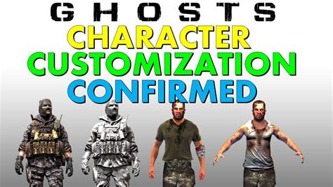 Cod Ghosts Character Customization Confirmed Call Of Duty Ghosts