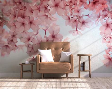 Beibehang Dream Fashion Seductive 3d Wallpaper Modern Aesthetic Cherry