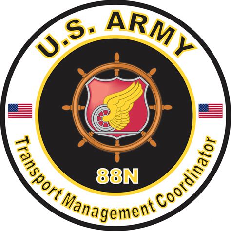 3 8 inch u s army mos 88n transport management coordinator
