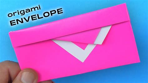 I Show How To Make Paper Envelope Without Glue Simple And Fast Origami