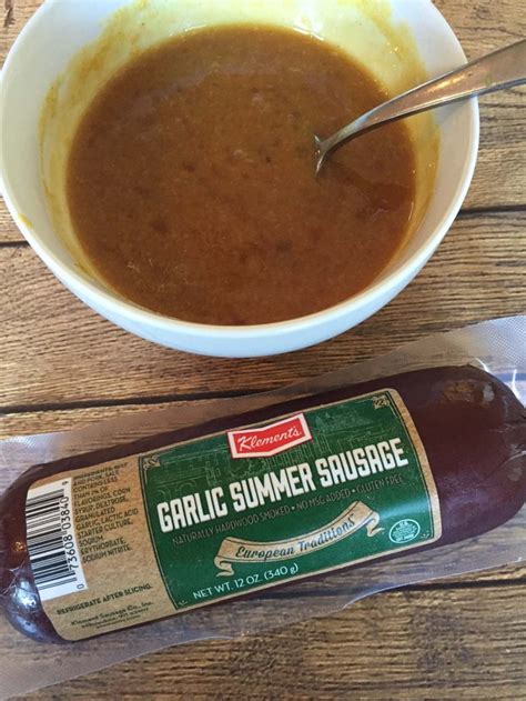 2 teaspoons granulated garlic or garlic powder. Baked Summer Sausage Recipe With Apricot-Mustard Glaze - Melanie Cooks