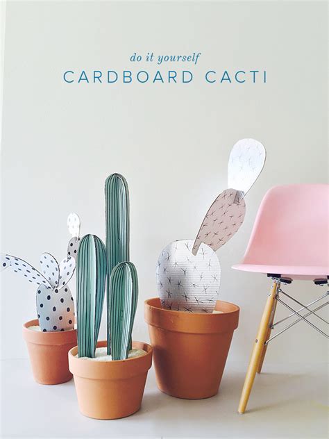 Diy Cardboard Cacti