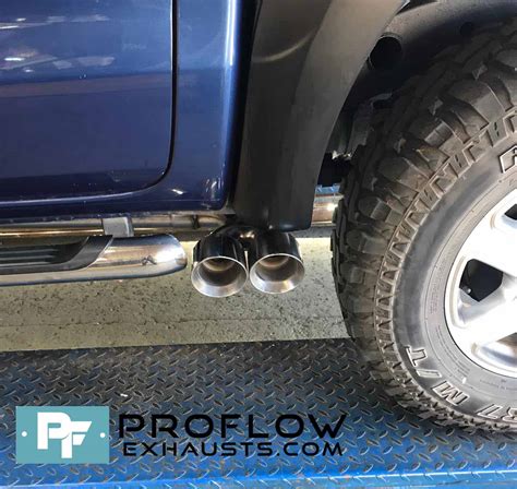 Ford Ranger Custom Exhaust Middle Dual Exit With Tx84 B Tailpipes Made