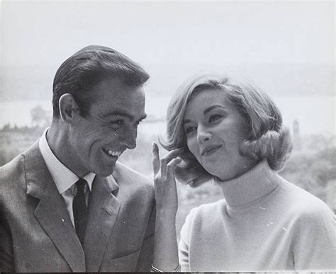 Sean Connery And Daniela Bianchi From Russia With Love Sean Connery