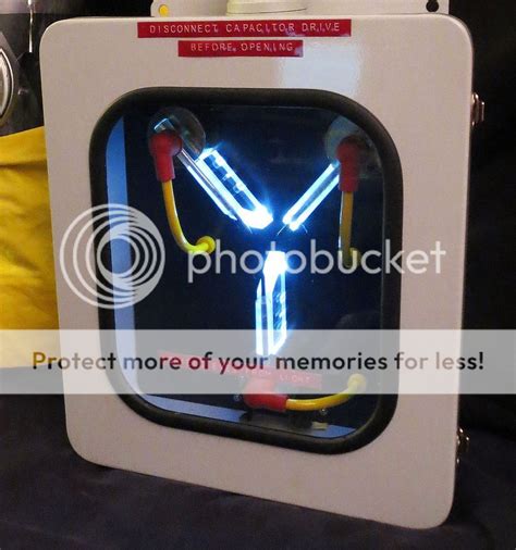 Flux Capacitor Is The Power Win A Back To The Future Prop At Retro Con