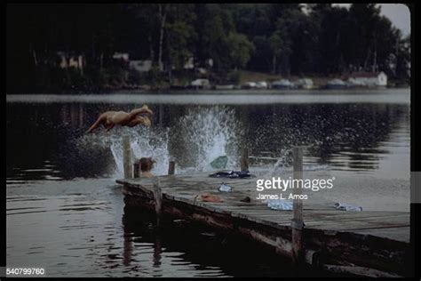 Skinny Dipping Lake Stock Fotos Und Bilder Getty Images