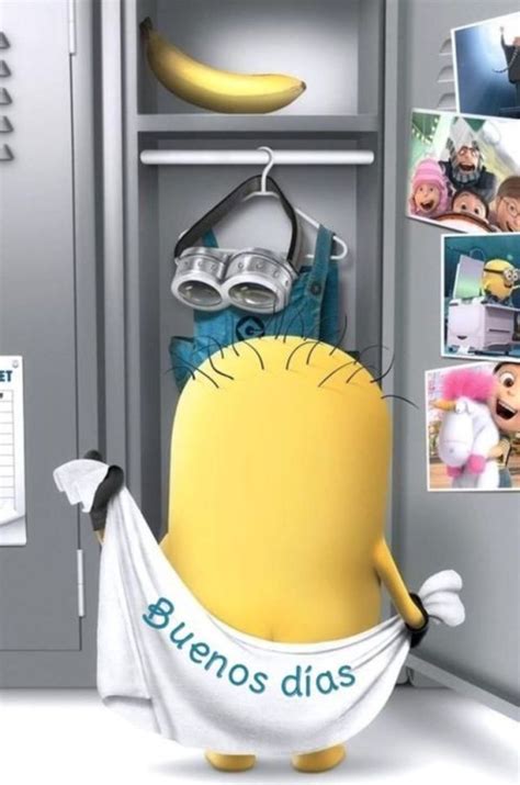 imágenes de buenos días con minions