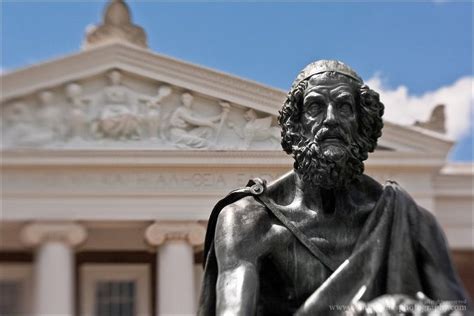 Homer The Author Of The Iliad And The Odyssey Destination Athens