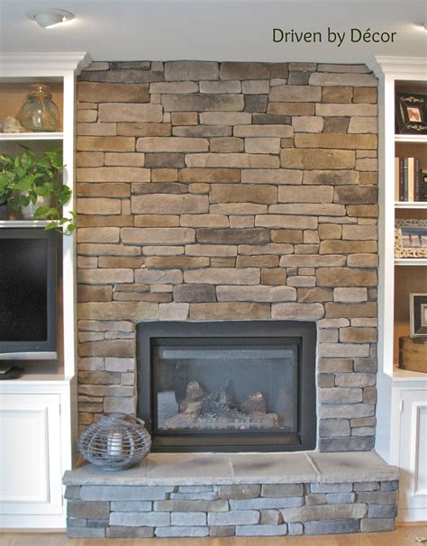 It also serves as an area divider. Design Home: Five Important Decisions in Designing a Stone Veneer Fireplace