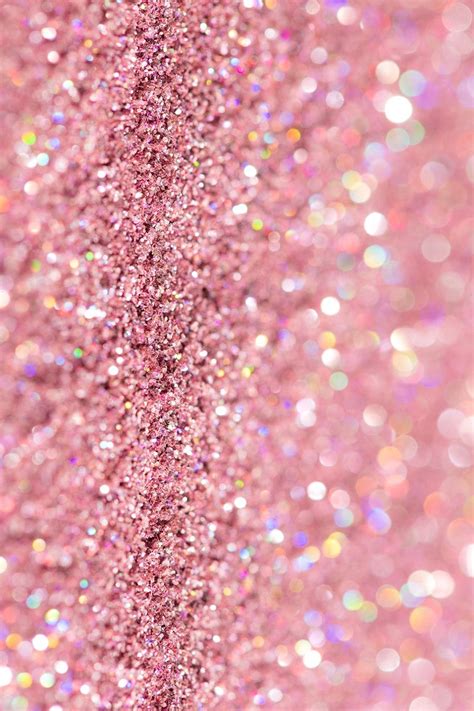 Shiny Pink Glitter Textured Background Free Image By