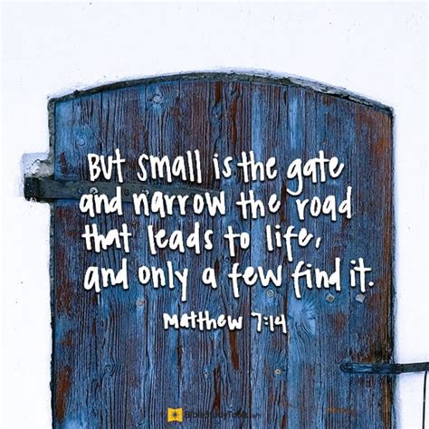 The Road Is Narrow Bible
