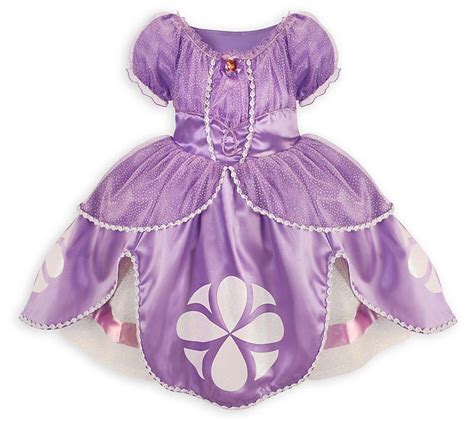 Disney Sofia The First Dress Costume For Girls Small 5 6 Sophia See