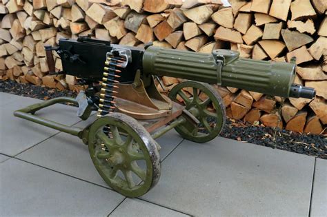 Niedermeier Sg08 Maxim Pm M1910 A Milestone In Machine Gun Design