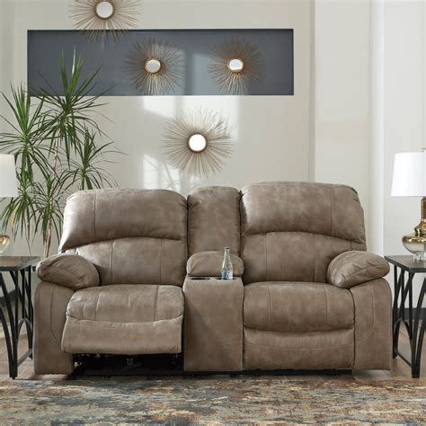 Signature Design By Ashley Dunwell Power Reclining Sofa And Loveseat