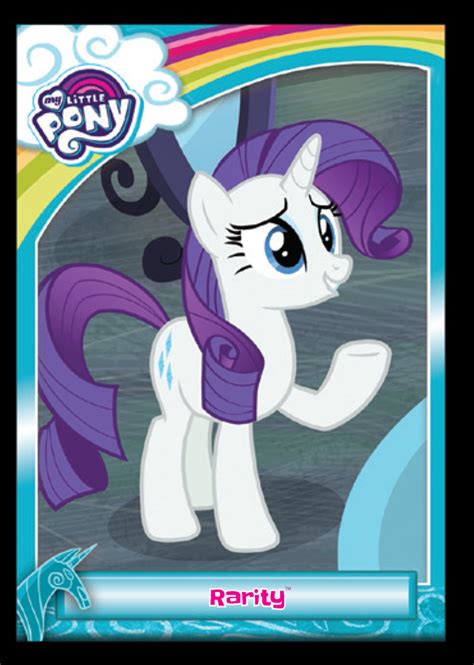 My Little Pony Rarity Series 5 Trading Card Mlp Merch