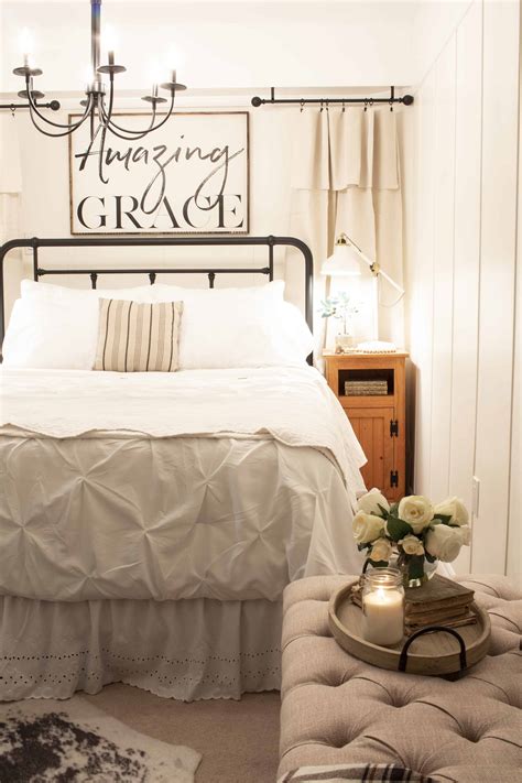 Farmhouse Style Guest Bedroom Makeover Reveal Wk Of