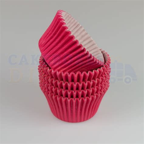 Cerise Pink Cupcake Cases Qty 360 Cake Boxes And Cupcake Boxes