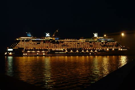 Cruise Ship At Night Cruise Gallery