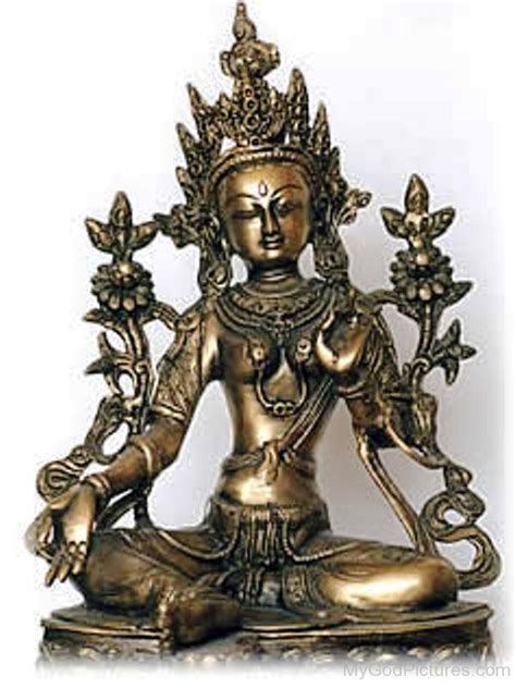 Bronze Statue Of Goddess Tara