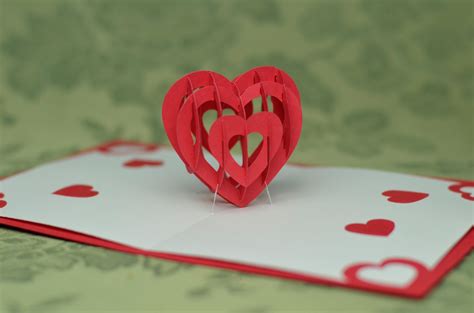May 13, 2021 · seal the card. Valentine's Day Pop UP Card: 3D Heart Tutorial - Creative Pop Up Cards