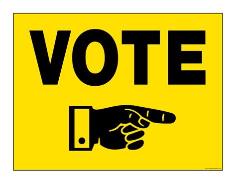 If you're eligible, it's part of your civic duty to vote on election day. Buy our "Vote Today directional sign" at Signs World Wide!