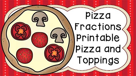 Pizza Preferences Copy All Clipart In Color And Glue Parts Together
