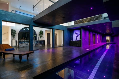 This 100 Million Bel Air Mansion Has An Indoor Basketball Court That