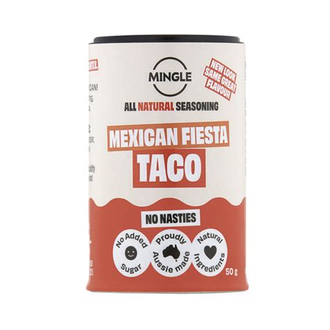 Buy Mingle Spicy Mexican Seasoning 50g Coles