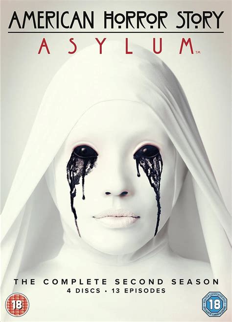 American Horror Story Season 2 Asylum Dvd Import Amazonfr Jessica Lange Zachary Quinto