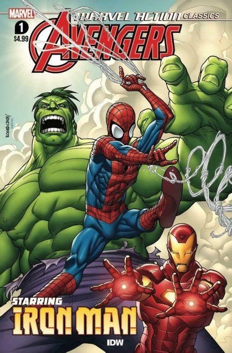 Marvel Action Classics Avengers Starring Iron Man 1 Idw Publishing