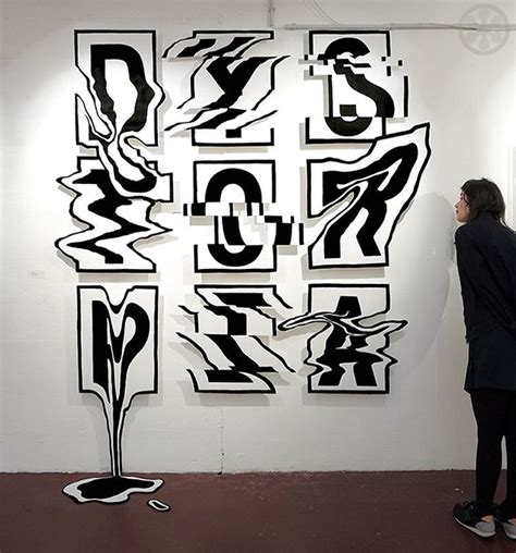 Typographic Illusions Drawn By Hand Will Blow Your Mind Arte De La