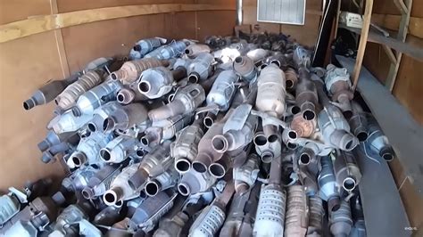 Hundreds Of Stolen Catalytic Converters Found At Seven Texas Homes In