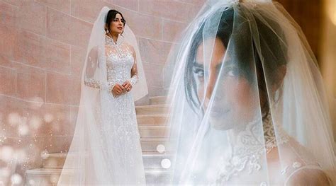 Watch The Making Of Priyanka Chopras Extravagant White Wedding Gown By Ralph Lauren Fashion