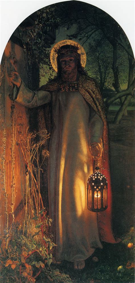 The Light Of The World 1851 William Holman Hunt