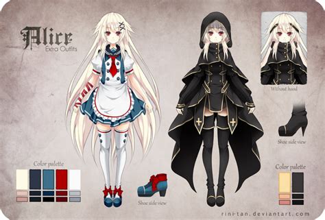 Cool Anime Girl Outfits Alice Extra Outfits By Bilder