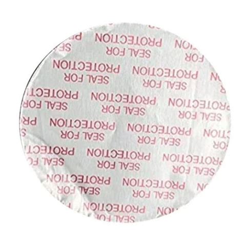 Glass Printed Induction Sealing Wad Thickness 0 70 Millimeter Mm At