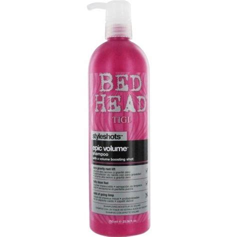 Tigi Bed Head Styleshots Epic Volume Shampoo 25 36 Oz Haircare Unisex