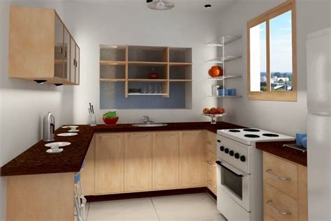 desain interior dapur minimalis type   rumah mungil