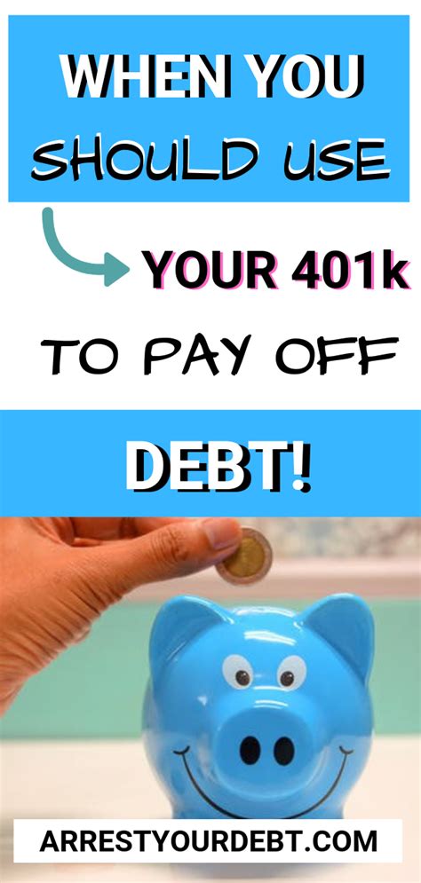 But the costs are harder to see. Is It Smart To Use My 401k To Pay Off Debt? 2020 | Debt payoff, Debt solutions, Debt