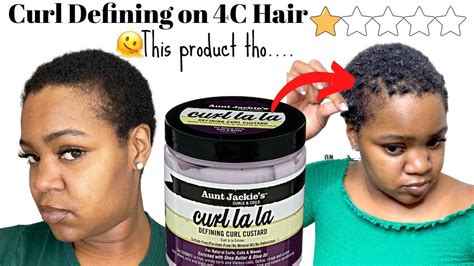 How To Curl Defining On 4c Twa Aunt Jackies Defining Curls Lala