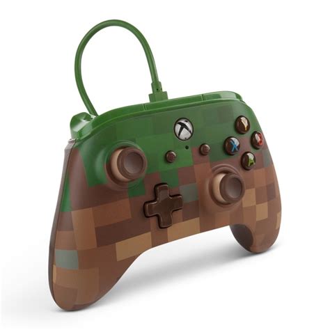 Minecraft Enhanced Wired Controller For Xbox One Smyths Toys Uk