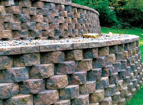 Round Face Retaining Wall Block Welcome To Londonstone Londonpaver