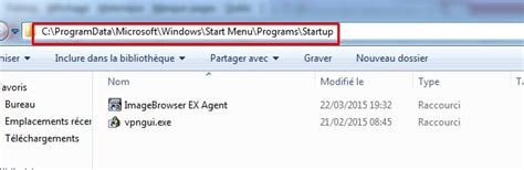 Tutoseu Emplacement Du Startup Folder Sous Windows 7