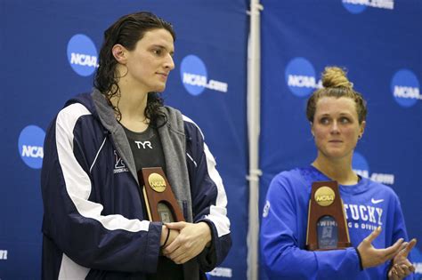 Top News Kentucky Swimmer Who Tied Lia Thomas Supports Calls For